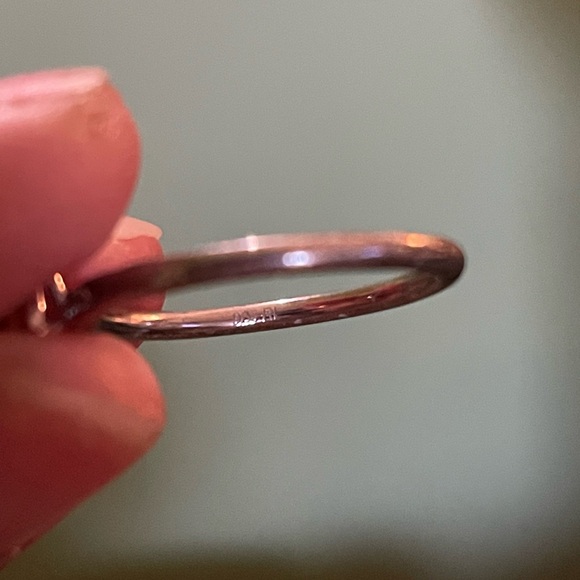 925 stamped sterling silver and genuine citrine ring - Picture 8 of 8